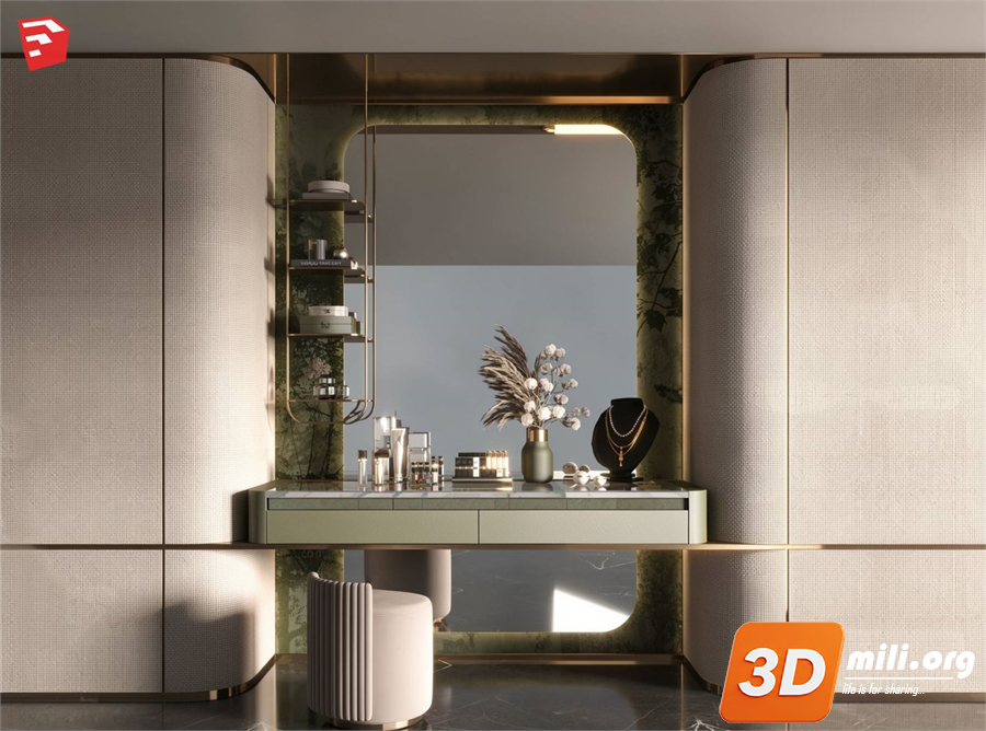 Dressing Table Skp Files 